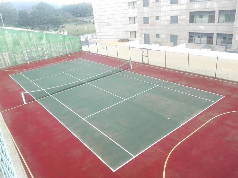 Beach Front Apartment - With Swimming Pool, Barbecue And Tennis Court! Viana do Castelo Luaran gambar