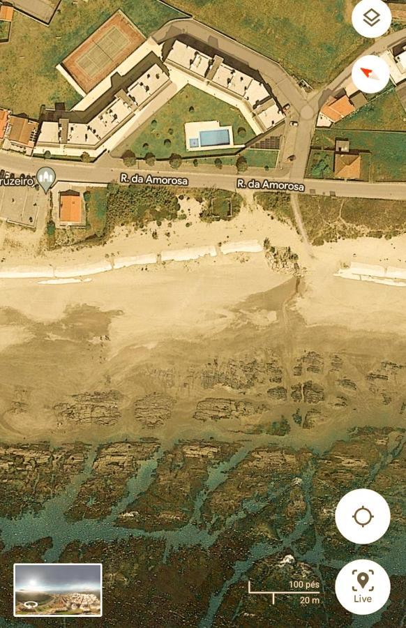 Beach Front Apartment - With Swimming Pool, Barbecue And Tennis Court! Viana do Castelo Luaran gambar